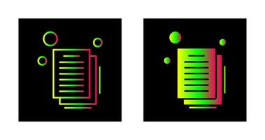 icono de vector de documento