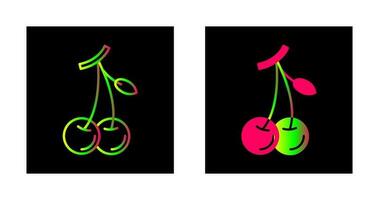 Cherries Vector Icon
