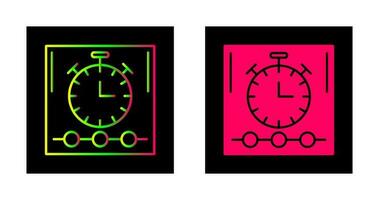 icono de vector de tiempo