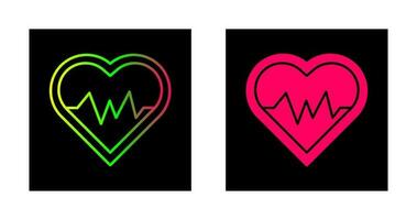 Heart Beat Vector Icon