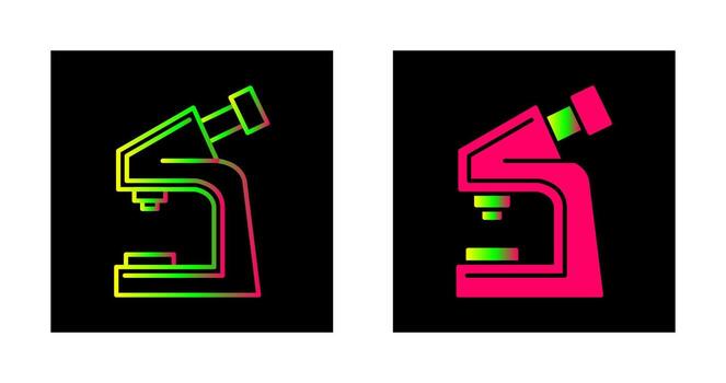 Microscope Vector Icon