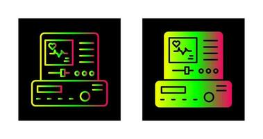 Electrocardiogram Vector Icon