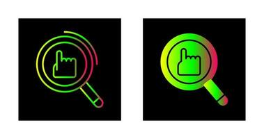 icono de vector de selección rápida