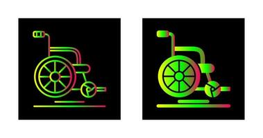 Wheel Chair Vector Icon