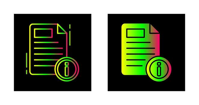 icono de vector de documento