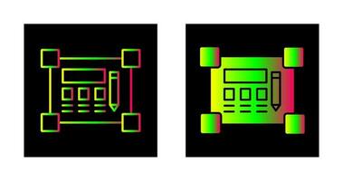 icono de vector de plano