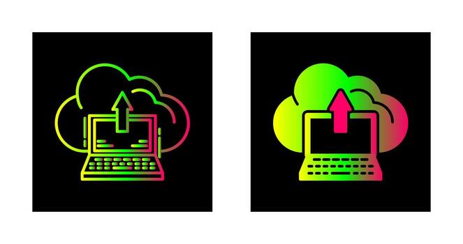 icono de vector de copia de seguridad