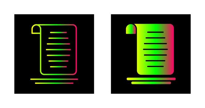 Document Vector Icon