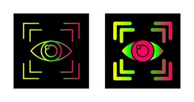 Eye Scan Vector Icon