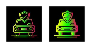 Car Protection Vector Icon