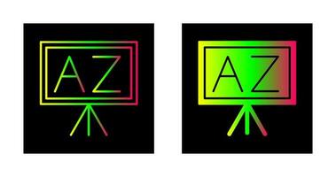 From A To Z Vector Icon