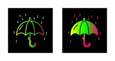 Raining Vector Icon