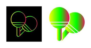 Ping Pong Vector Icon