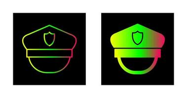 Police Hat Vector Icon