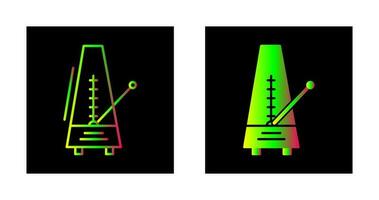 icono de vector de metrónomo