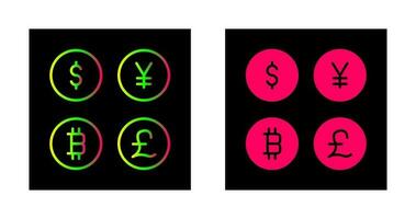 Currency Symbols Vector Icon