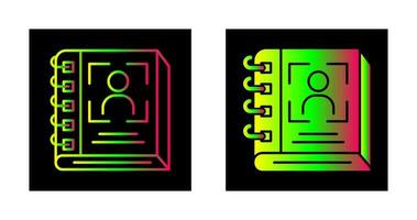 icono de vector de directorio