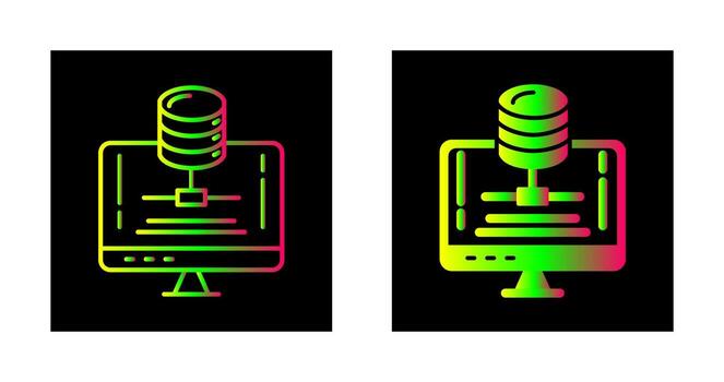 icono de vector de servidor