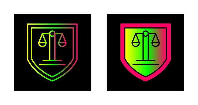 icono de vector de escudo