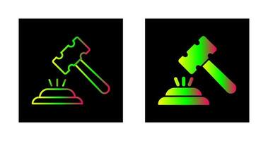 Gavel Vector Icon