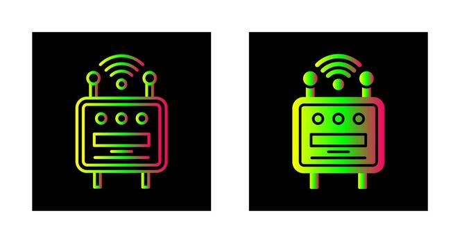 icono de vector de chip