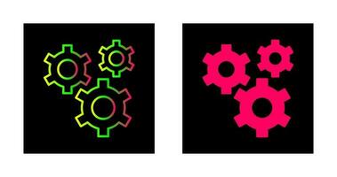 Gears Vector Icon