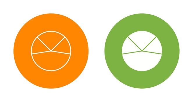 Pie Chart Analysis Vector Icon