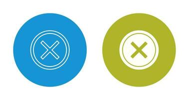 Do Not Cross Vector Icon