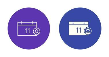 Unique Event Management Vector Icon