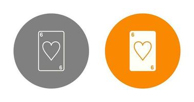 Hearts Card Vector Icon
