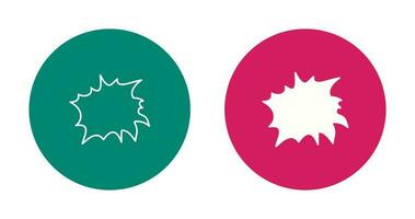 Unique Explosion Vector Icon