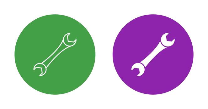 Spanner Vector Icon