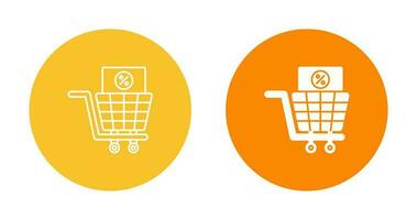 Shopping Tax Vector Icon