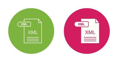 XML Vector Icon