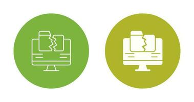 Data Loss Vector Icon