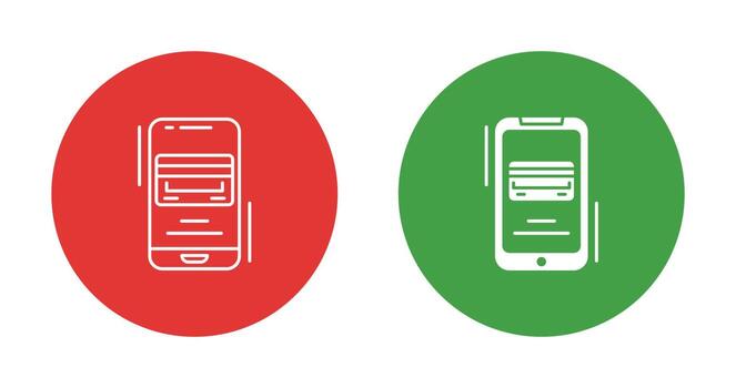 icono de vector de método de pago