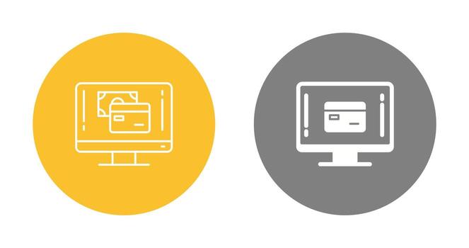 icono de vector de método de pago