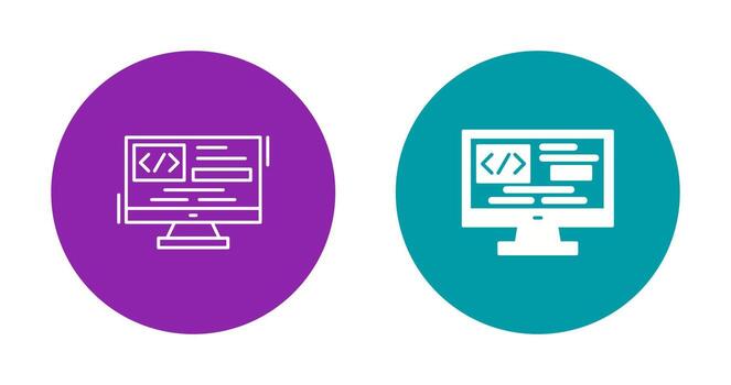 Coding Vector Icon