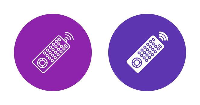 Remote Vector Icon