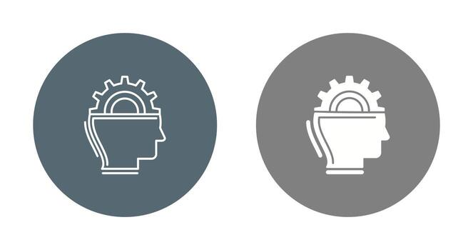 Machine Learning Vector Icon