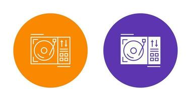 Turntable Vector Icon