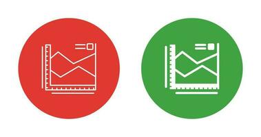 Spline Chart Vector Icon