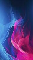 bright pink and blue ambient soft swish background, generate ai photo