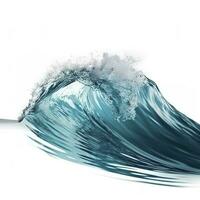 mar olas mundo Oceano día antecedentes ilustración , generar ai foto