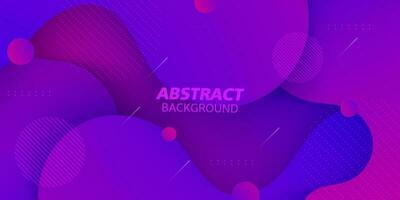 Abstract dark purple wave fluid liquid shape gradient background. Eps10 vector