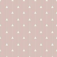 White geometric triangle and line pattern. on pink background. vector