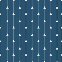 White geometric triangle and line pattern. on blue background. vector