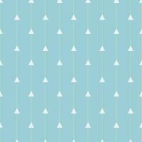 White geometric triangle and line pattern. on blue background. vector