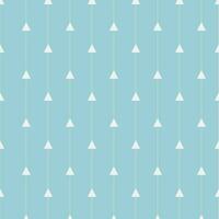 White geometric triangle and line pattern. on blue background. vector