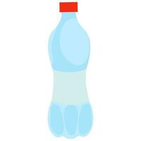 Isolated Bottle Icon in Flat Style. vector